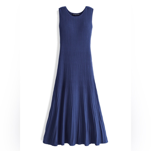 Peruvian Connection Delmara Dress Ultramarine Blue Size XS $349 - Picture 7 of 9